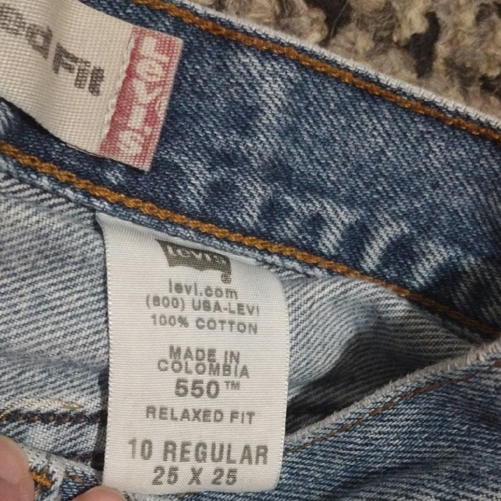 Boys Light Blue 550 Relaxed Fit Jeans - Picture 2 of 11